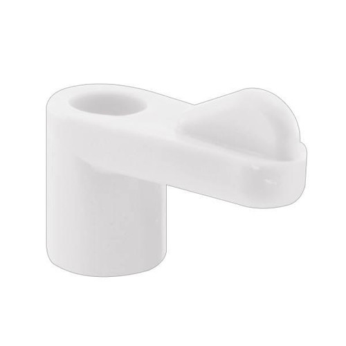 Make 2 Fit Plastic Screen Clip, White Package Of 100