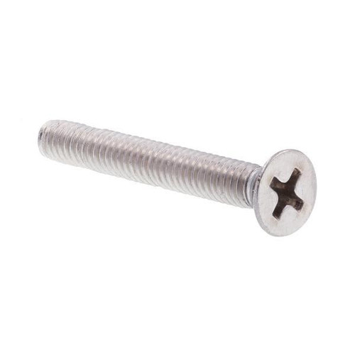 Mach, Flat Head, Phillips , Ss, Package Of 25.