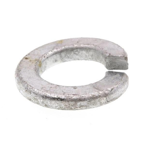 Medium Split Lock Washers, Hot Dip Galvan Steel, Package Of 100