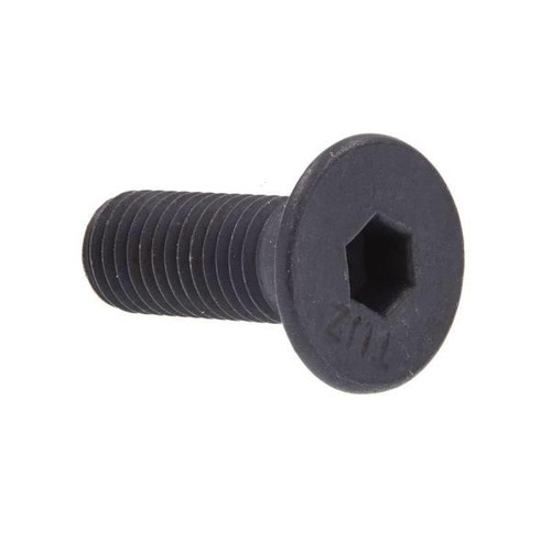 Socket Cap Screws, Flat Head, Allen , -28, Black, Package Of 50