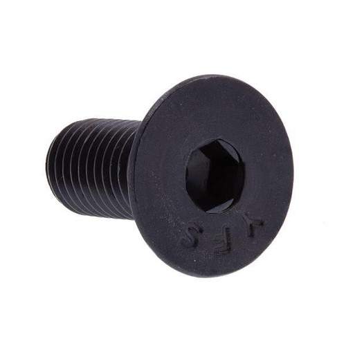 Socket Cap Screws, Flat Head, Allen , In, Black, Package Of 25