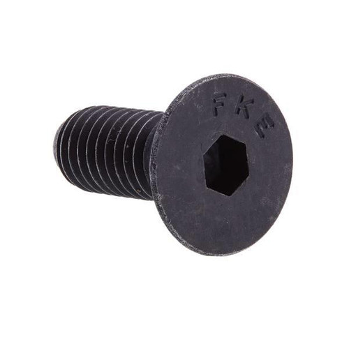 Socket Cap Screws, Flat Head, Allen , 8 In, Black, Package Of 25.