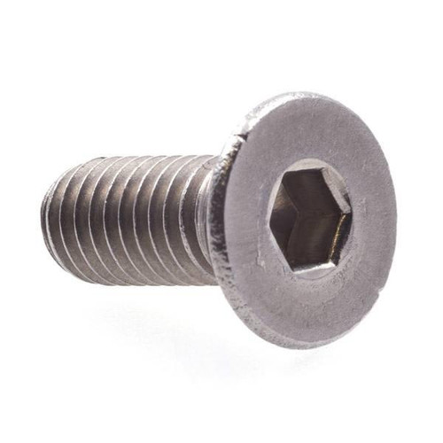 Socket Cap Screws , Flat Head , Allen , Ss , #10-32 X 1/2" , Package Of 10