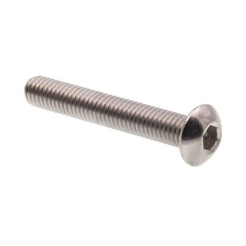 Socket Cap Screws, Button Hd, Hexdr, #10, Ss, Package Of 10..
