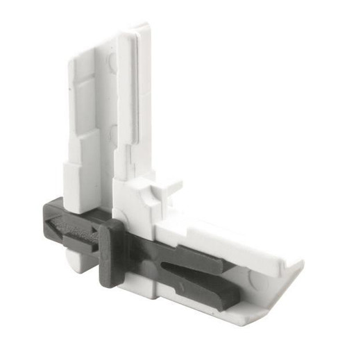 Make 2 Fit . X. Locking Plastic Screen Corners, White, Package Of 20