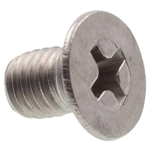 Machine Screws, Flat Hd, Phillips Dr,ss, Package Of 10.