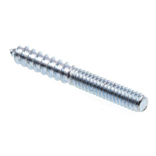 Hanger Bolts,plain Steel, Package Of 10