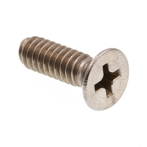 Machine Screws, Flat Hd, Phillips Dr, #10-, Ss, Package Of 100