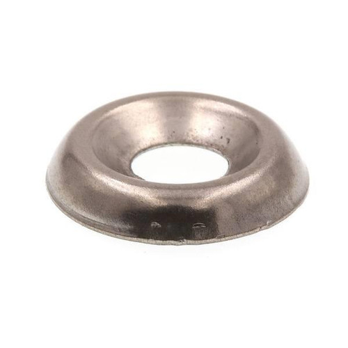Finishing Washers, Countersunk, #8, Ss, Package Of 100