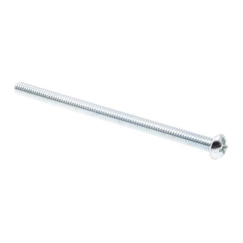 Machine Screws, Round Hd, Phil/ Slot Com,zinc, Package Of 20