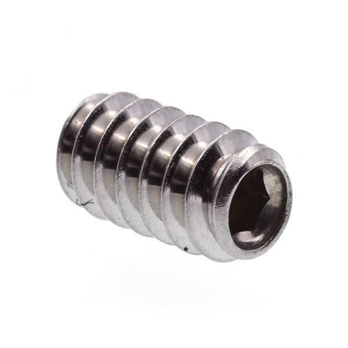 Socket Set Screws, #6 , Ss, Package Of 25