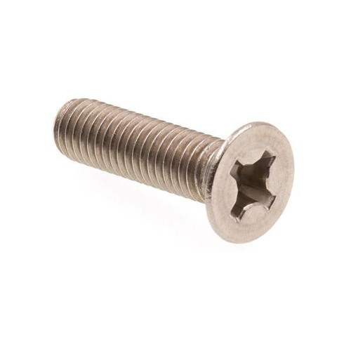 Machine Screws,flat Hd, Phillips Dr, 30mm, Ss, Package Of 10