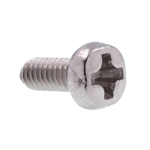 Machine Screws, Pan Hd, Phillips Dr, 5mm, Ss, Package Of 10