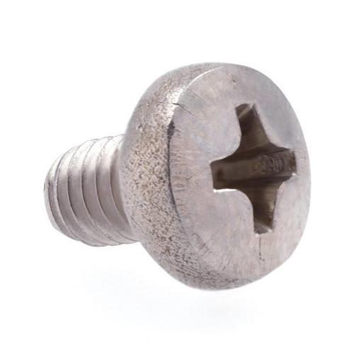 Machine Screws,pan Hd, Phillips Dr,6mm, Ss, Package Of 10