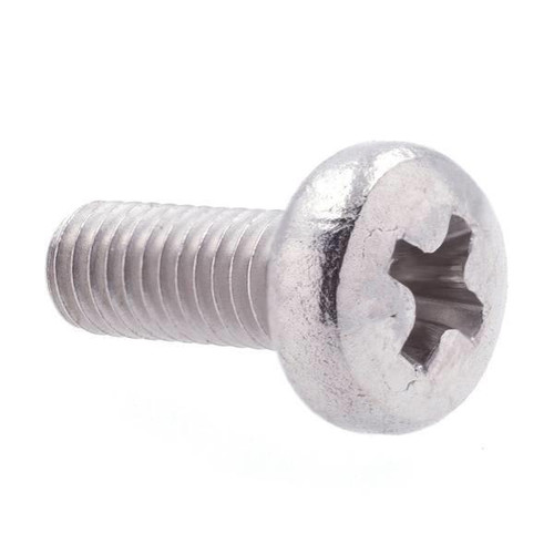 Machine Screws,pan Hd, Phillips Dr, Ss, Package Of 10..