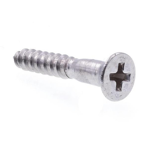 Wo Screws, Flat Hd, Phillips Dr, #4 , Ss, Package Of 25