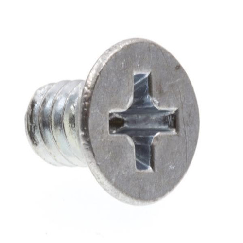 Machine Screws, Flat/Phillips Dr, 8-32 X 1/4", Zinc, Package Of 100