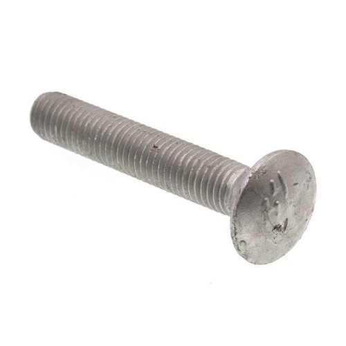 Carriage Bolts, -., A307 Hot Dip Galv Stl, Package Of 25