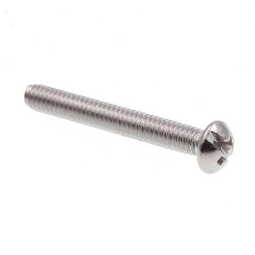 Mhn Srws, Rd Hd, Combo Dr, #81-., Grd 18-8 Ss, Package Of 25