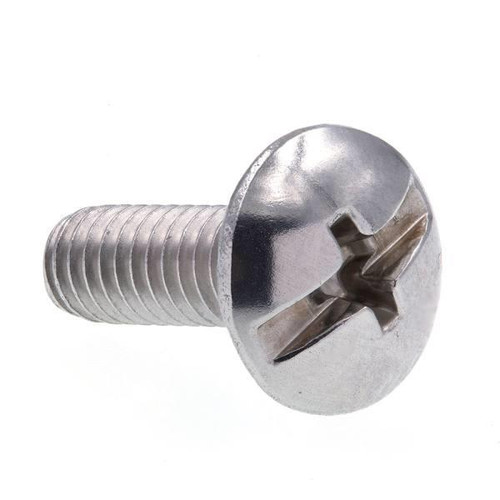 Ms, Truss Hd, Phil/Slot Comb Dr, #8, Grade 18-8 Ss, Package Of 25