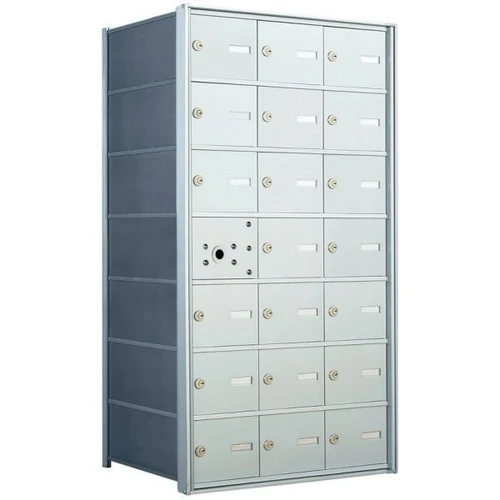 Florence Mfg 1400 Horizontal Mailbox -20 Compartments, Aluminum