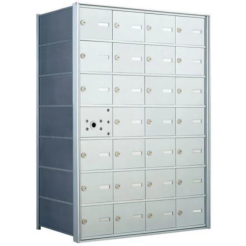 Florence Mfg 1400 Horizontal Mailbox -27 Compartments, Aluminum