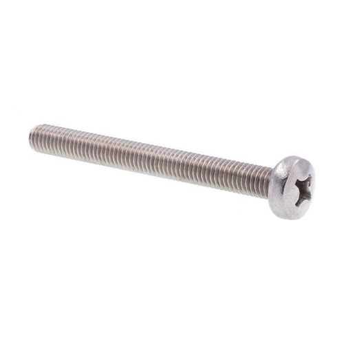 Machine Screws Metric Pan/Phillips Dr Grade A2-70 Ss M6-1.0 X 60mm Package Of 10