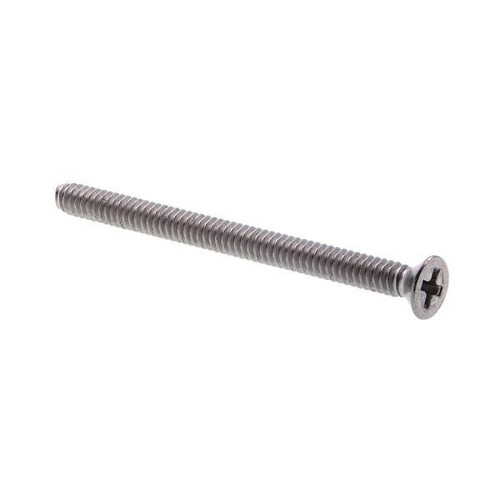 Ms, Flat Hd, Phil Dr, #4-40 X 1-, Grade 18-8 Ss, Package Of 25