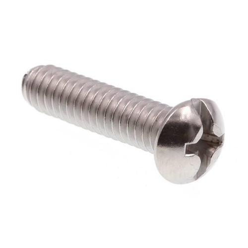 Ms, Rh, Phil/Slot Comb Dr, -20 X 1 In., Grade 18-8 Ss,package Of 100