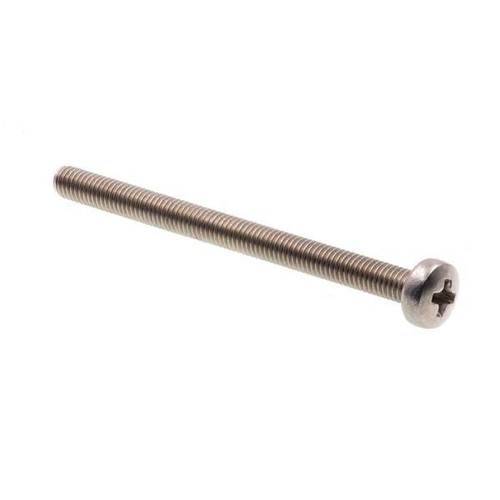 Machine Screws Metric Pan/Phillips Dr Grade A2-70 Ss M3-0.5 X 40mm Package Of 10