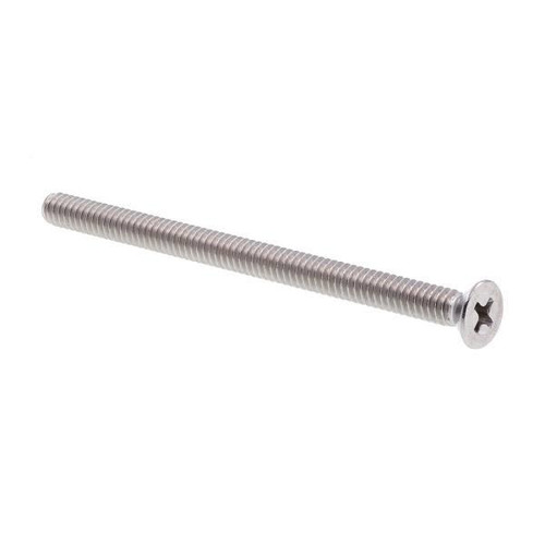 Ms, Flat Hd, Phil Dr, #10-24 X 3 In, Grade 18-8 Ss, Package Of 25