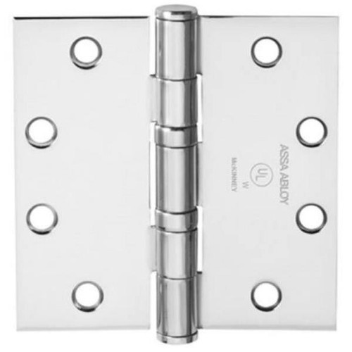 Mckinney Macpro Hinges Mpb91 4-1/2 X 4-1/2 Us32d, Package Of 3