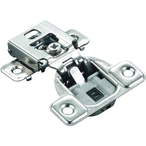 Salice 1/2" Overlay Concealed Soft Close Face Frame Hinge Dowel Fixing, Pack Of 2