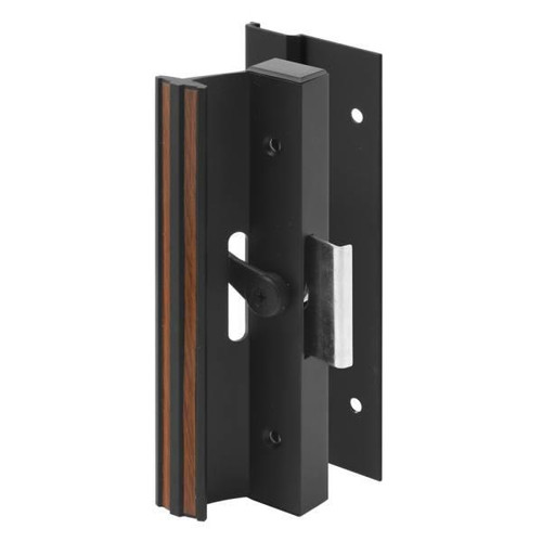Patio Dr Surface W/ Clamp Latch, Blk, Ext Alum