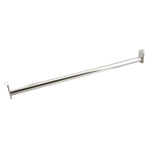 Adjust Closet Rod, Expands 48 In. To 72 In., Stl, Zinc Plated