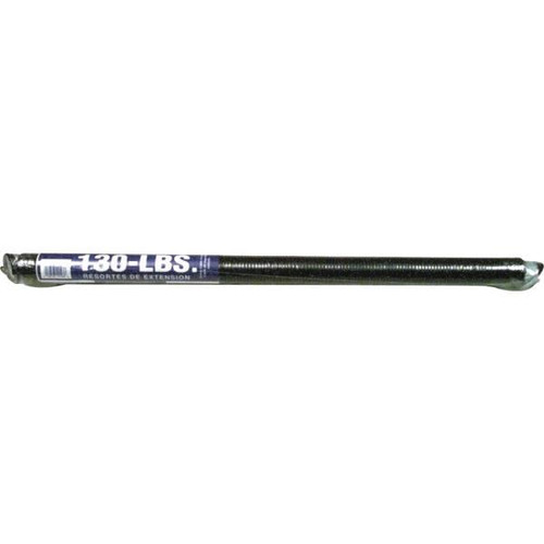 130 Lb., Blk Tip, Section Garage Dr Ext Sprg W/ Safety Cable