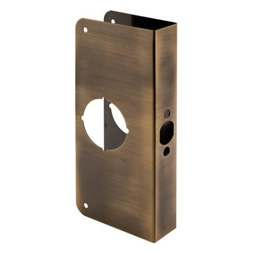 Defender Security 1-3/8 In. X 9 In. Thick Solid Brs Lock And Dr Rnfrc