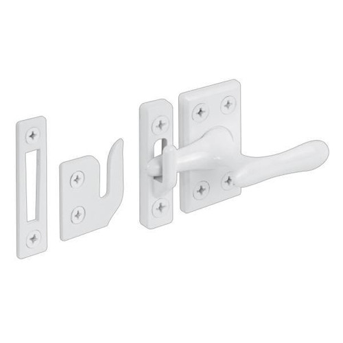 Csmnt Lock, Wt, 3 Keepers, Screws 1-Set