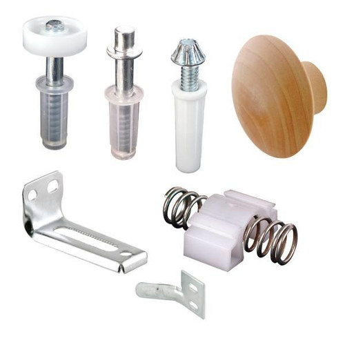 Bi-Fold Door Repair Kit For 7/8" Track And 3/8" Pivot And Guides