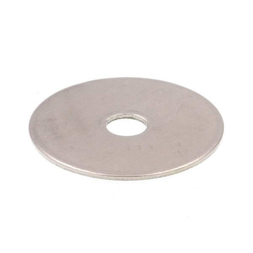 Fender Washers, 1/8 In X 1 In Od, Grd 18-8 Ss, Package Of 25