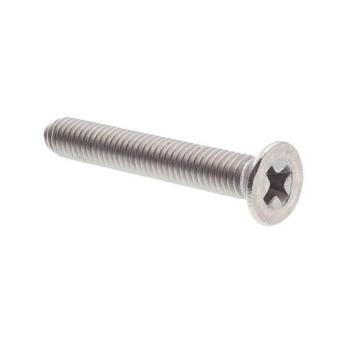 Machine Screws , Metric , F/P , Grade A2-70 Ss , M3-0.5 X 20mm , Package Of 10