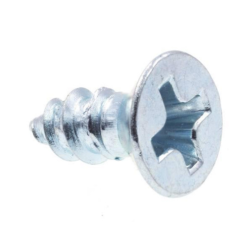 Wood Sws, Fh, Phil Dr, #6 X 3/8 In, Zc Sl, Package Of 50