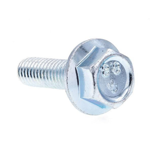 Flange Bolts, Class 8.8 Met, M6-1.0 X 20mm, Zc Sl, Package Of 25
