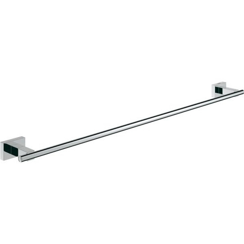 Grohe Essentials 24" Starlight Chrome Cube Towel Rail