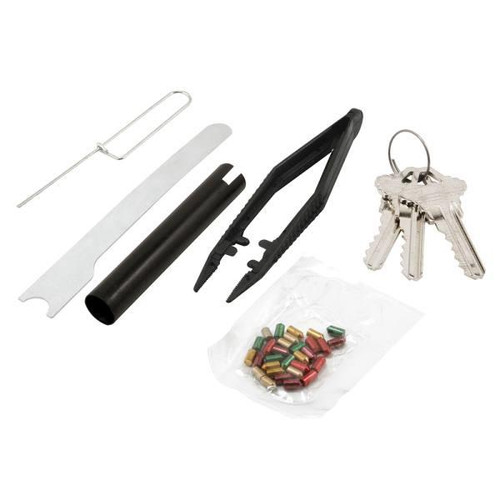 Re-Key A Lk Kit, Schlage Type C, 5-Pin Tumbler Sets W/Pre-Cut Keys