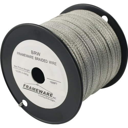 Frameware 20 Lb Capacity Braided Picture Wire