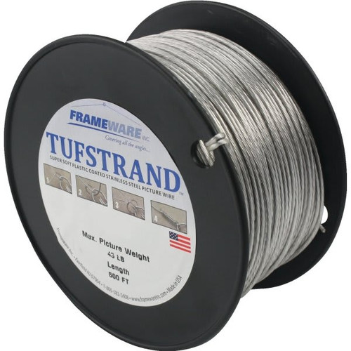 Frameware 80 Lb Capacity Coated Picture Wire