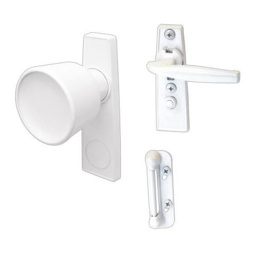 Tulip Knob Latch, 1-3/4in Mting Holes, Wt