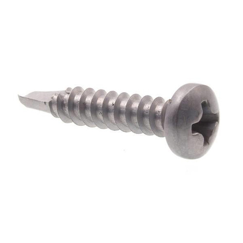 Sheet Metal Screws, #6 X 3/4in, 410 Ss, Package Of 50