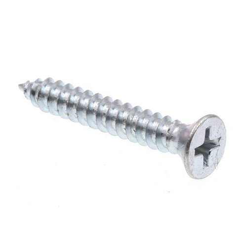 Sheet Metal Screws, Phil Dr, #10 X 1-1/4in, Zc Steel, Package Of 75